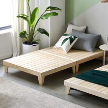 아씨방 아씨방가구 원목마루 평상형침대 프레임SS