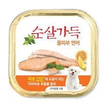 하림 순살가득 건강밥상 애견간식, 꿀피부 연어순살, 1개