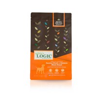네이처스 로직 100% 천연 재료로 만든 오리연어 독 2kg 강아지 사료, 1개