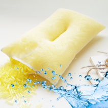 네모라인 바이오칩 경추베개 쿨베개, 옐로우