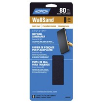 놀튼 월샌드 드라이월 샌드페이퍼 사포 80그릿 106 x 286mm, 5매입