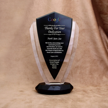 다온상패 화이트 & 블랙 천지창조상패SSG33 크리스탈