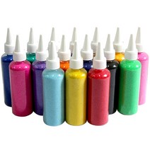 [KOMO] 색모래100ml 16칼라세트 - 샌드아트