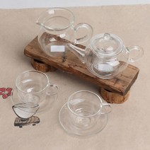 2인숙우포함 유리다기세트 250ml(250AT), 1개