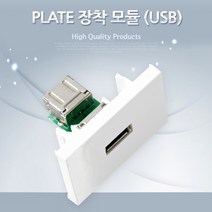 플레이트 장착 모듈/USB PLATE 장착 모듈, 1개, SP295
