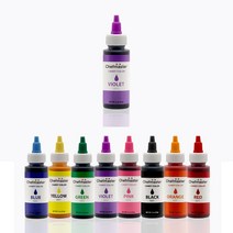 셰프마스터 지용성 초콜릿 앙금 사탕 파우더색소 오렌지 3g, candy violet 57g