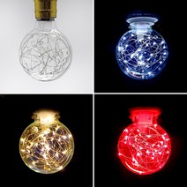 포커스엘이디 LED 에디슨 카오스 G80 1W 1.2W 1.5W, 주광색(흰색빛), 포커스LED카오스G80_1.5W