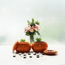 프로바둑 원목 나무바둑통21호 오리지날 고급 컬러 바둑통 바둑알 세트, 원목바둑통21호+바둑알21호
