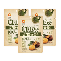 청정원 츄앤리얼 유기농군밤 80g, 없음
