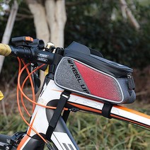 BRICX 자전거 프론트백 가방 핸드폰 거치대 홀더 용품, 자전거 프로트백 거치대 - 그레이