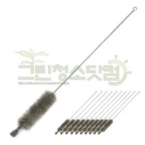 돈모병솔(대)-10개 병솔 기계청소솔 파이프 배관청소솔 도구 돈모병솔(대) 청소솔, 1