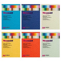 [두성종이] 두성 A4 양면머메이드 10매 - A4색지 A4머메이드지, 117