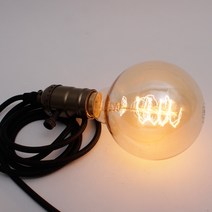 공간LED 에디슨전구 LED전구 인테리어조명, 백열 에디슨 볼전구 G95 60W SG