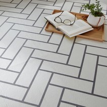 [러그마켓] 오슬로헤링본 극세사 러그 북유럽스타일 거실 카페트