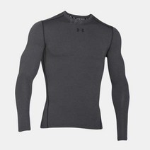UNDER ARMOUR [1265650] 언더아머 라운드 콜드기어 긴팔스판언더 (회색) 동계용