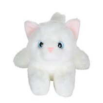 귀요미 미니어쳐 인형 돼지 강아지 고양이 토끼 댕댕이 동물인형, 화이트캣15cm