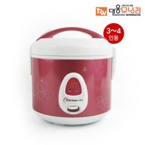 대웅 전기보온밥솥 전기밥솥 밥통 찜기포함 미니밥솥, 3~4인용 DWR-145