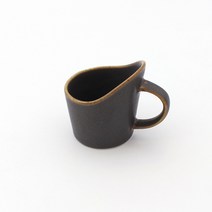 달소금 예쁜 도자기 무광 종이컵홀더/받침-올리브, 올리브