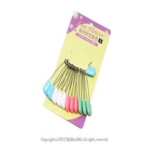 민트딜 한양 칼라안전옷핀 대 10pcs, 본품