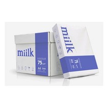 한국제지 복사용지 75g A4 500매 밀크복사용지 복사지, 단품