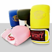 위니 벨크로 백장갑 복싱글러브 권투글러브, 블랙