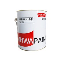 삼화 우레탄바니시 유광투명 4L