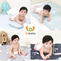 롤베이비 하이젤로 쿨매트 M사이즈, (라임민트)