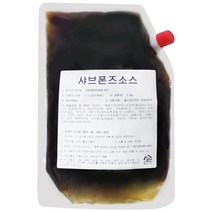 벅스웨이 샤브샤브 유자 폰즈소스 2kg, 1개
