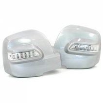 그랜드스타렉스 - 1WAY 카비 LED 사이드미러 백미러 커버, 스페이스블랙 NBA