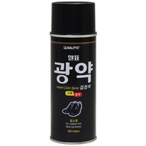 브랜드없음 말표 광약 스프레이 검정420ml 업소용, 1