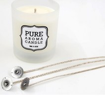 제이앤메이드 스모크리스심지2호 100개입 양초 캔들