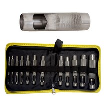 스마토 환펀치 세트 12PCS 3~19mm 홀펀치 셋트 펀칭기 가죽 구멍 펀치