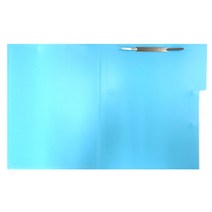 연합화일 PP시험지화일 화스너화일 10개입 A4~A3 인쇄가능, 하늘, 1팩