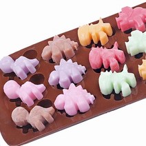 [키트 팩토리] 공룡 12구 실리콘몰드 10~20g (석고방향제 비누만들기)
