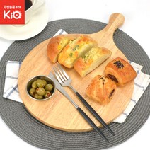 원형빵보드 빵도마 원목 트레이 피자도마 서빙도마, 원형빵보드-330