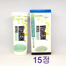 비타하임 발포 비타민 칼슘+마그네슘+비타민D 15정, 5개