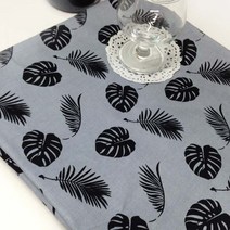 [원단쟁이] 옥스포드 야자수 그레이(4502193) E32