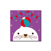 DIY캔버스페인팅, C47_서커스 물개