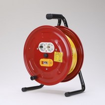 천지몰 전선릴2.5SQ 28M 차단기 접지콘센트형 캠핑 공사용 전기연장선, 1개, 0cm