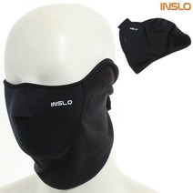 숨쉬기 편한 방한 성인 마스크 RIM8701/스키/보드/등산/레저 마스크, 블랙