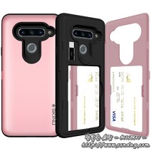 스키누 LG V40 케이스 유레카 거울 카드 젠더 V409 SD