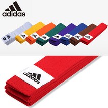 Adidas 색띠 유급띠 한번띠160 합기도 adidas color-belt 태권도복, 노랑띠