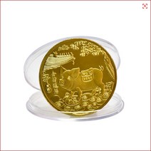 행운의상징 황금돼지 24K GP COIN동전 행운선물