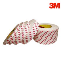 3M 4421 PE 폼 양면테이프 [백색] 10M (40mm)