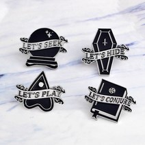 kirakirashop 펑크 스타일 브로치 BRC3129