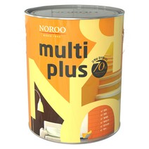 노루페인트 다용도용 친환경 수성페인트 멀티플러스 0.9L 반광, 화이트3, 1개