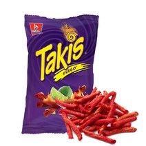 바르셀 타키스 Takis 가장매운 또띠자칩 스낵 113g 과자세트, 1개, 타키스 1봉지