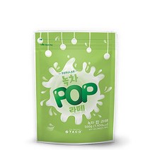 타코 녹차 팝 라떼 500g, 1개
