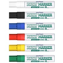 문화 점보 페인트마카 8mm 15mm 자일렌프리 굵은 닙, 문화점보페인트마카(15mm/검정/1자루)