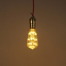 천지몰 LED눈꽃에디슨램프 ST64 인테리어램프, 상품명참조, 1개